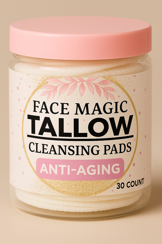 Face Magic: Anti-Aging Skin Toner/Exfoliator/Cleaning Pads