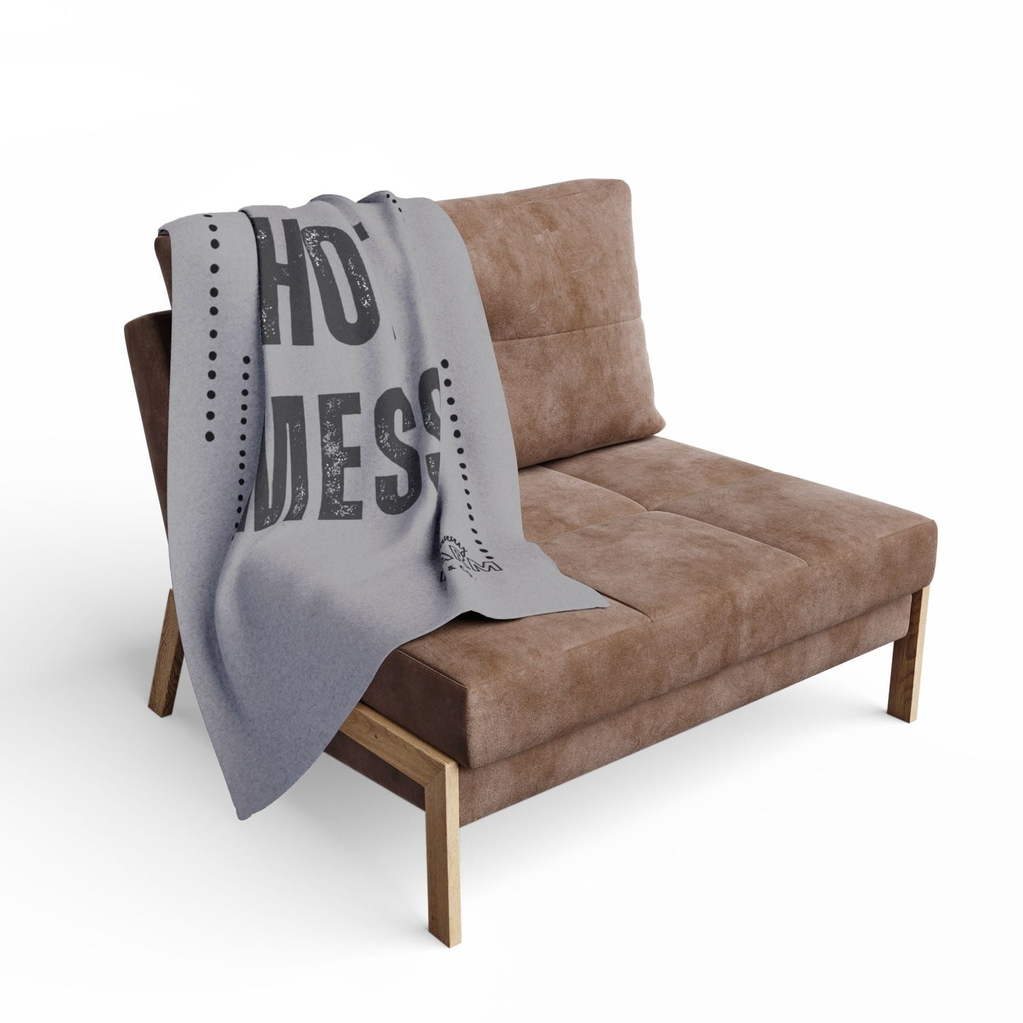 HOT MESS Fleece Blanket — Funny Cozy Arctic Blanket for Home & Gifts