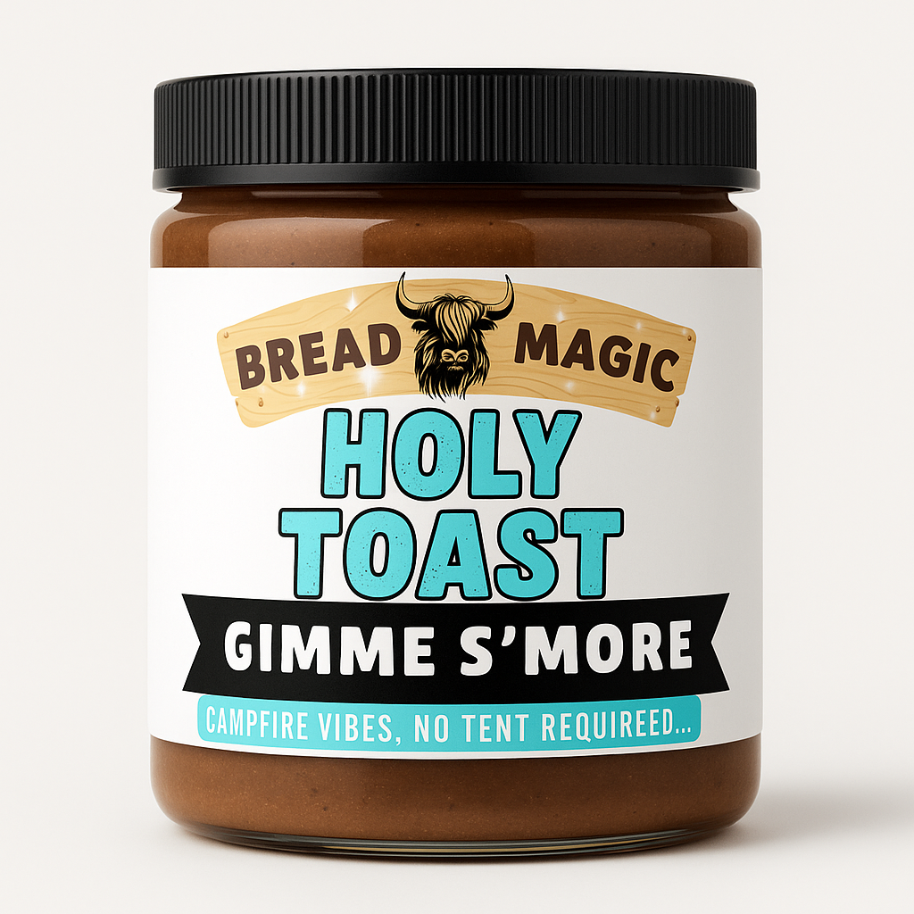 Holy Toast! Gimme S'more-Campfire vibes, no tent required...