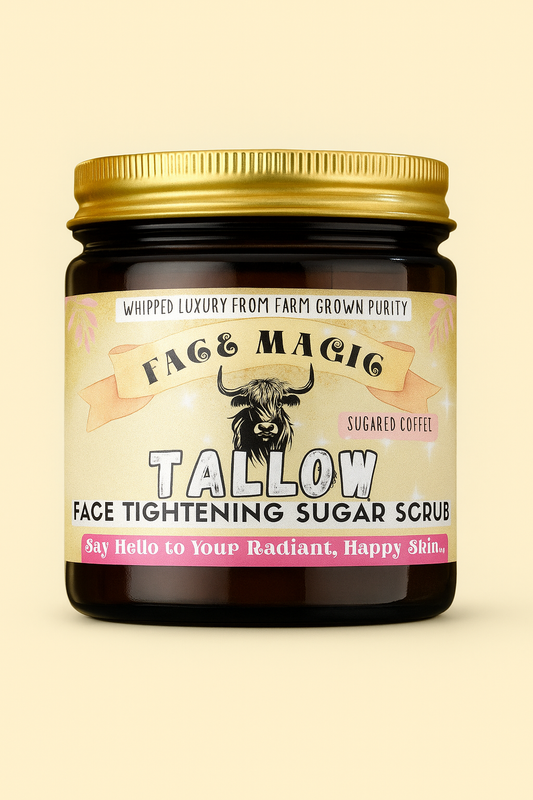 Face Magic: Tallow Anti-Aging Sugar Scrub