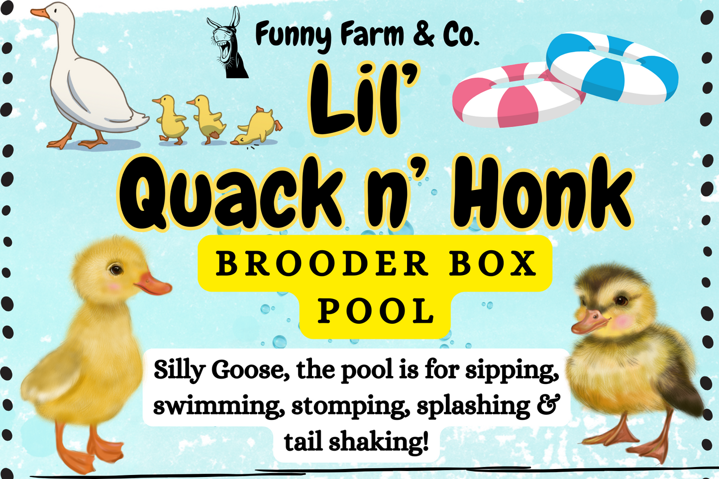Quack & Honk Brooder Pool