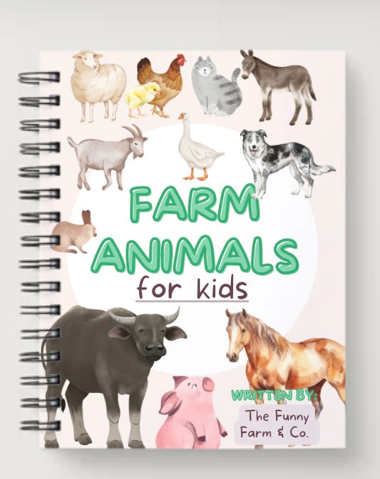 Farm Animals for Kids Book