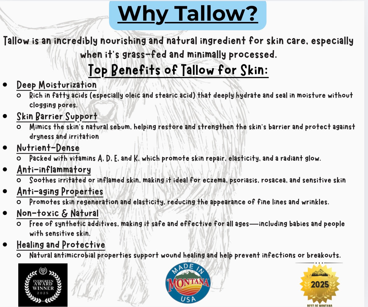 Man Magic: Tallow Sore Muscle Rub-Icy Mint