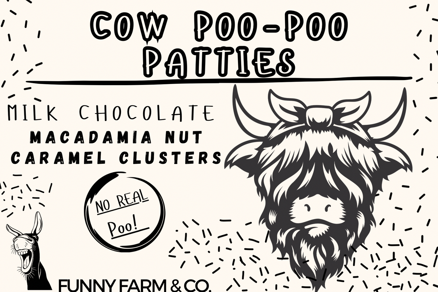 Funny Farm Chocolates- Cow Poo Poo Patties