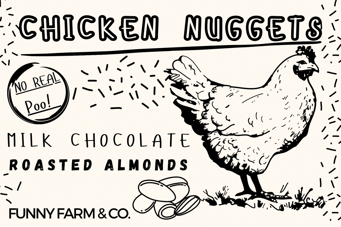 Funny Farm Chocolates- Chicken Nuggets