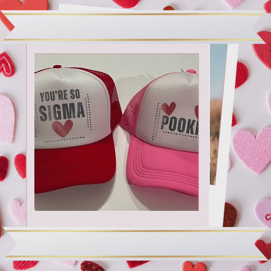 Valentine’s Trucker Hats