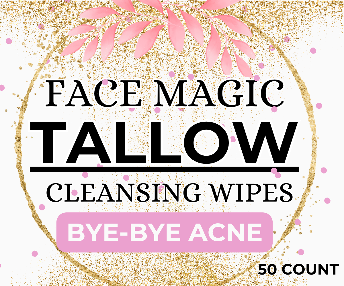 Face Magic: Tallow Cleansing Wipes