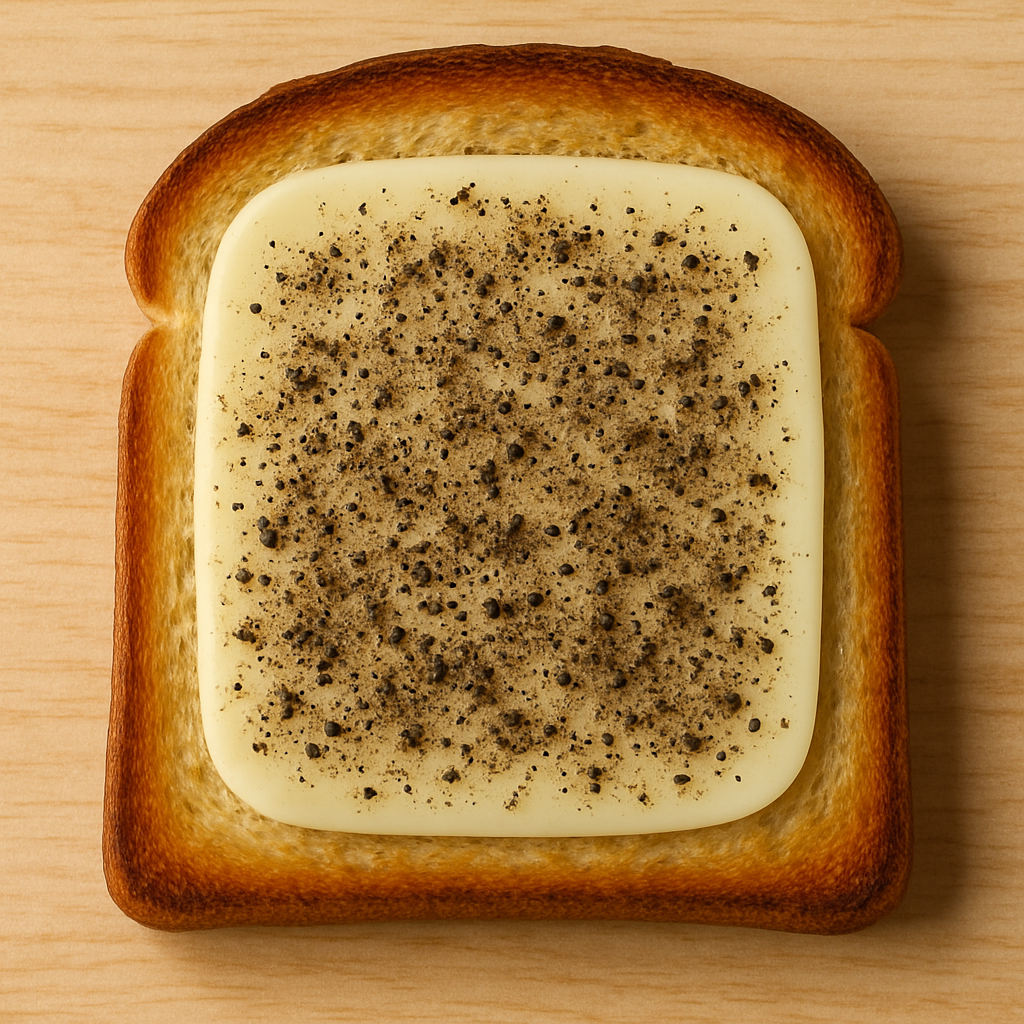 Holy Toast: Parmesan N' Garlic Crunch