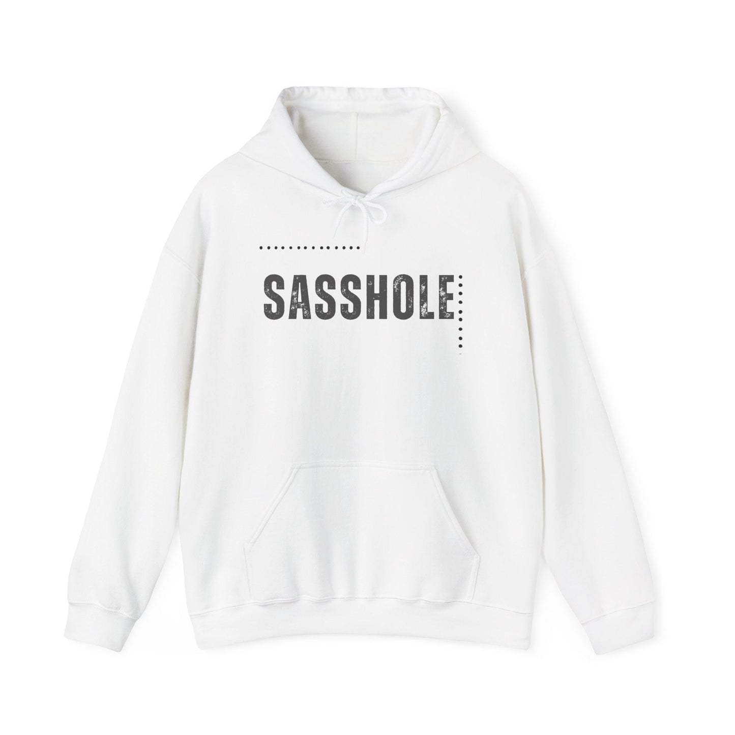 Sasshole Funny Hoodie — Hot Mess Co. Graphic Pullover