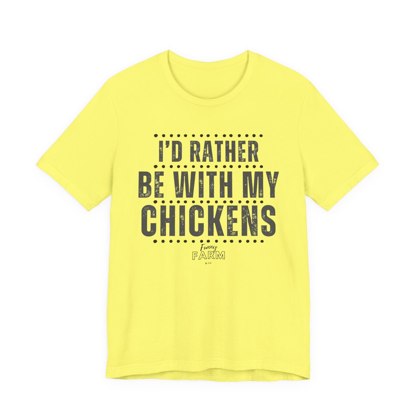 I'd Rather be With My Chickens