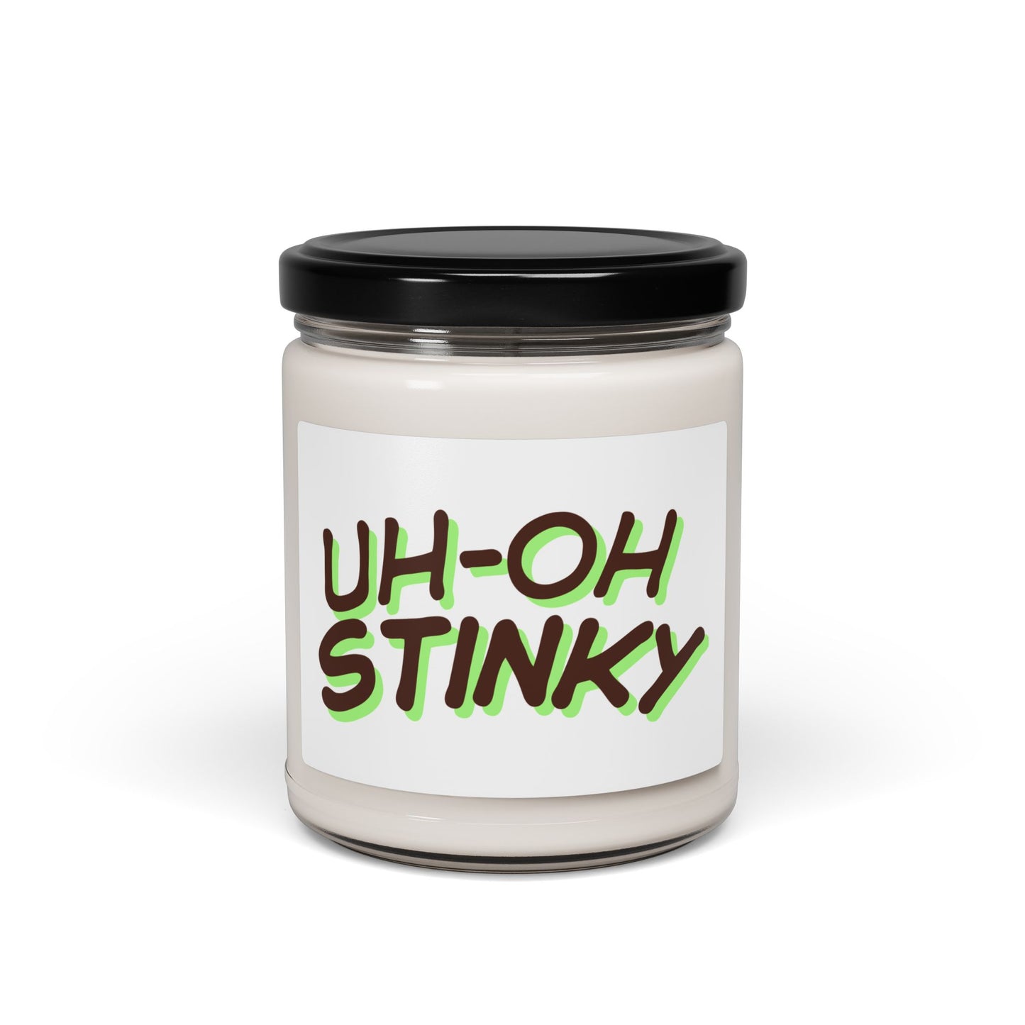 Soy Scented Candle — “Uh-Oh Stinky”