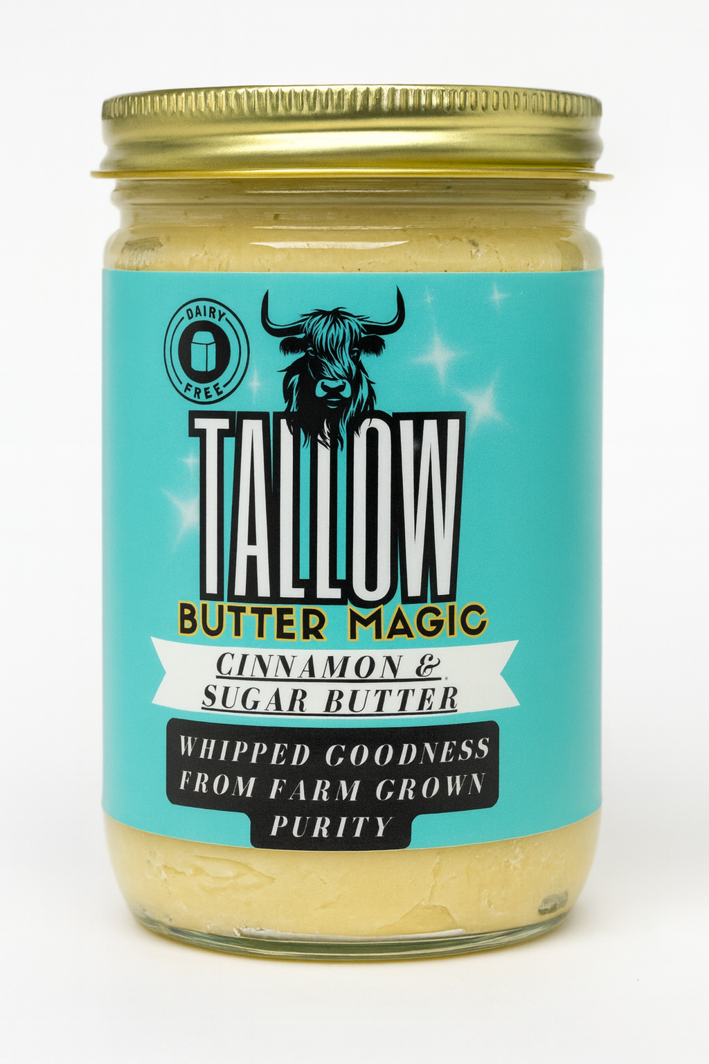 Whipped Grass-Fed Tallow Truffle and Pressed Garlic Butter-Dairy Free, Keto & Low Carb