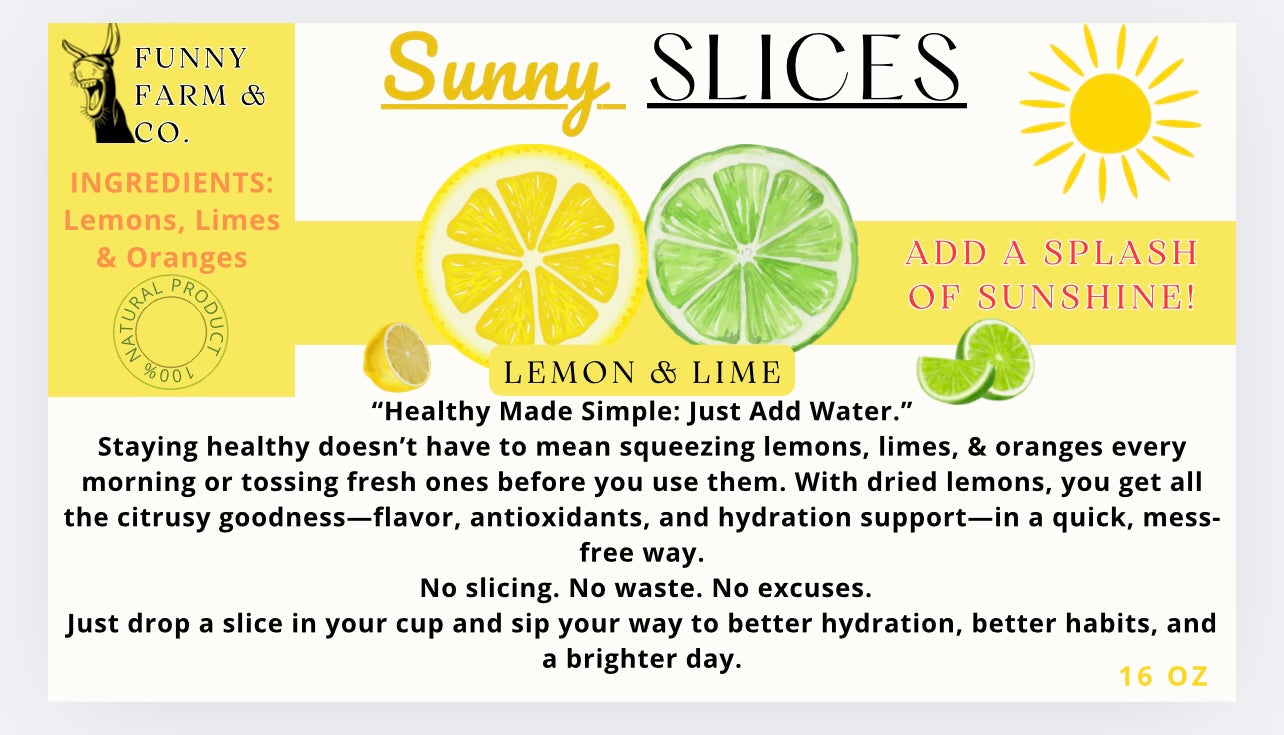 Sunny Slices: Lemon & Lime