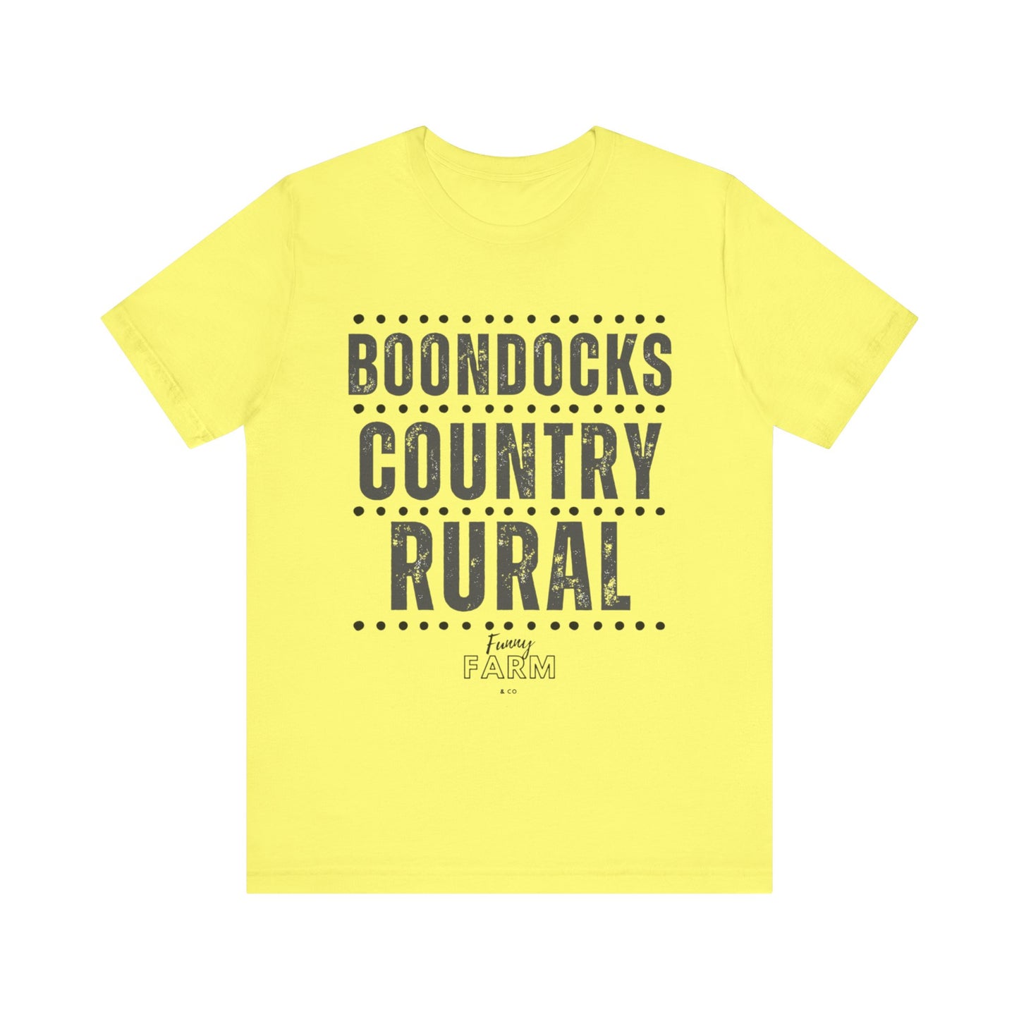 Boondocks, Country, Rural