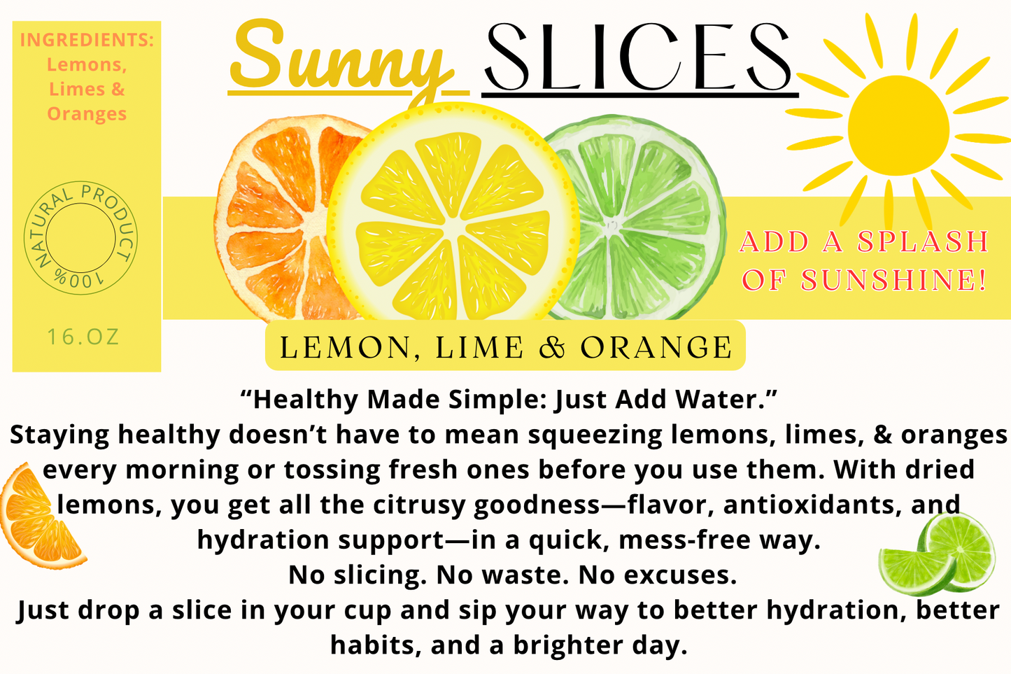 Sunny Slices: Lemon, Lime, & Orange
