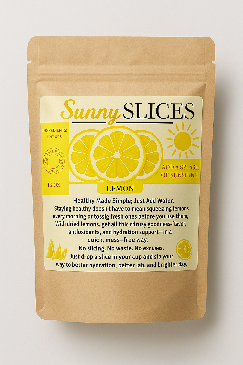 Sunny Slices: Lemon