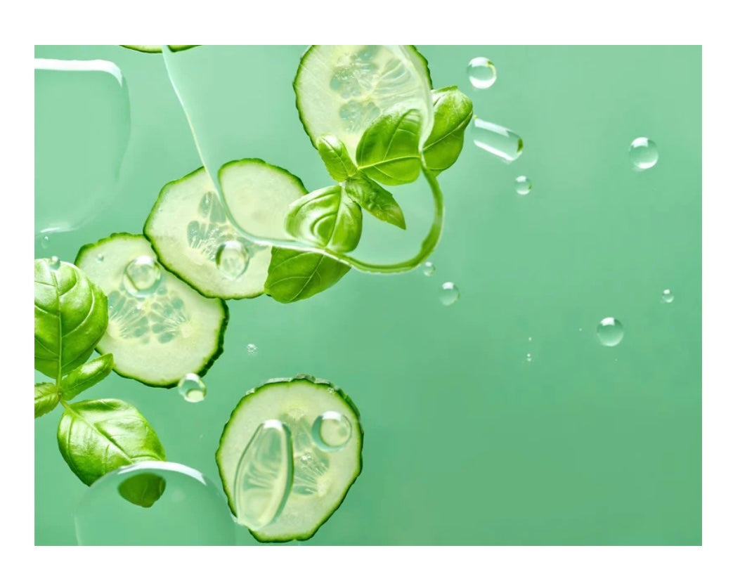 Sunny Slices: Cool Cucumber Mint