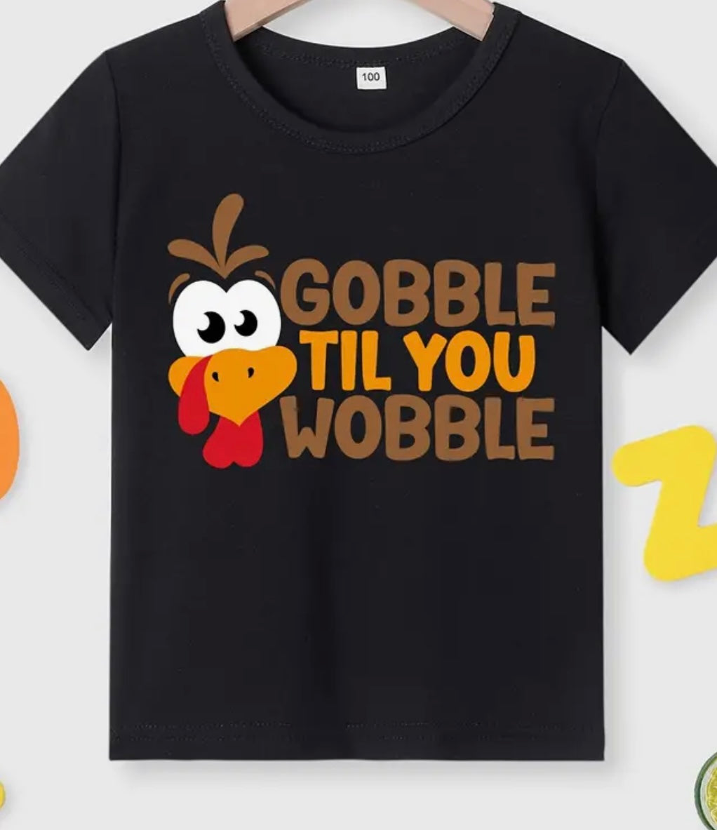 A. Kids Thanksgiving Shirts