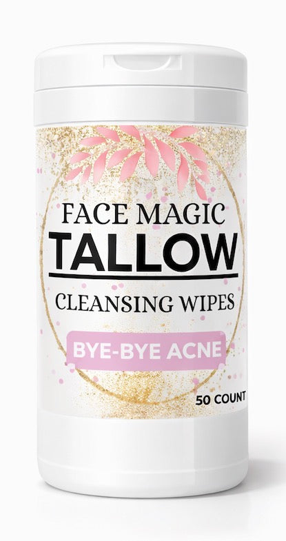 Face Magic: Tallow Cleansing Wipes