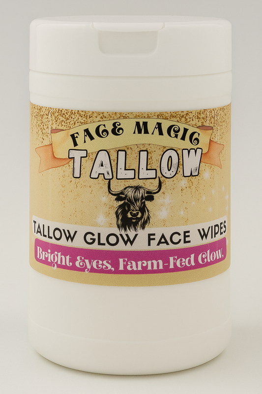 Face Magic: Tallow Cleansing Wipes