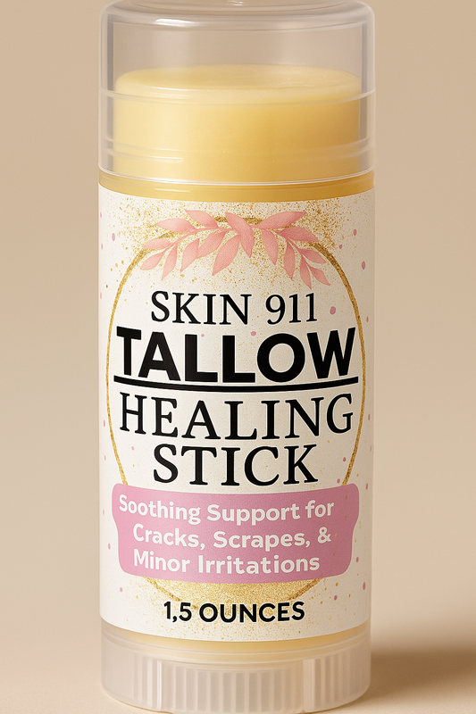 Skin 911:-Tallow Bug Bite Relief, All-Natural Itch & Sting Relief